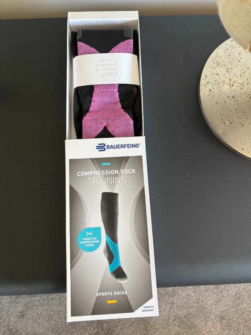 Bauerfeind Compression Sock Training - New in Box